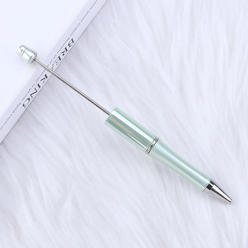 Wholesale  UV Electroplating Beaded Pen Multicolor Rotary
